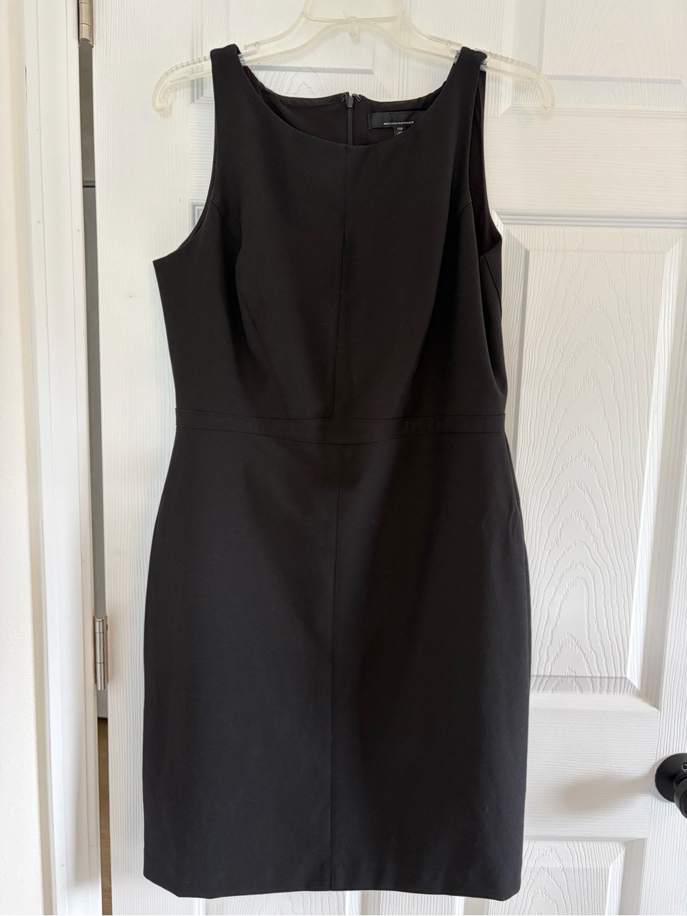 White House Black Market Classic Black Sheath Dress